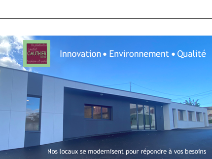 Modernisation de nos locaux